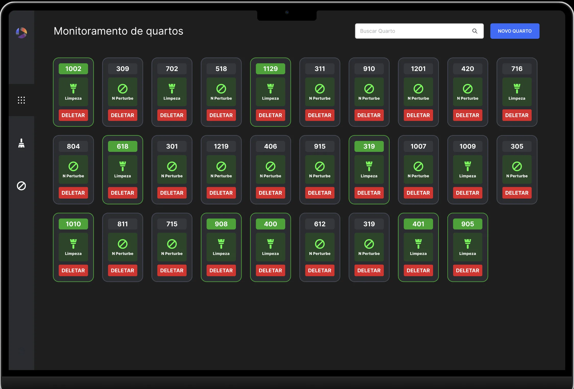 Infinity Connect Dashboard