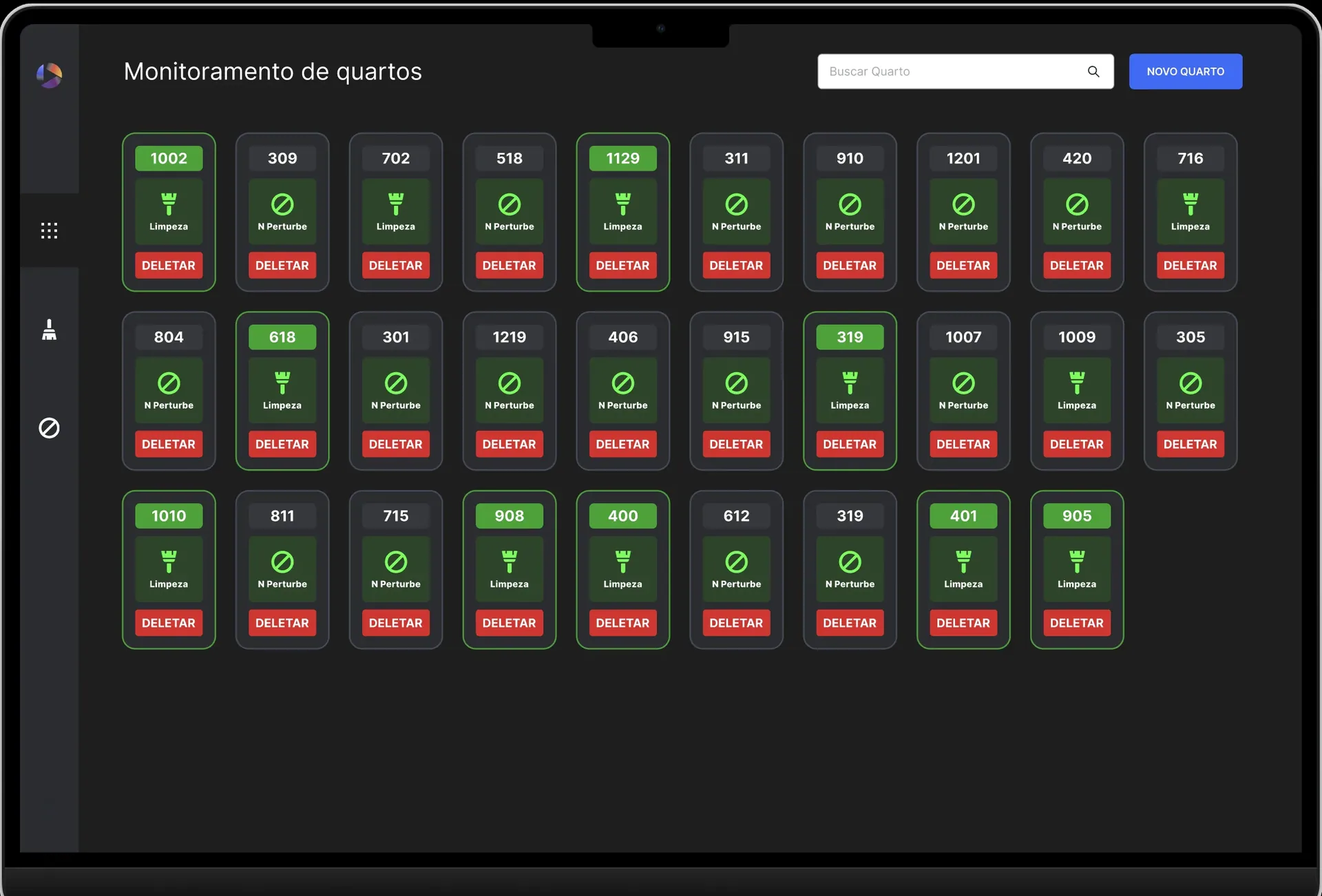 Infinity Connect Dashboard